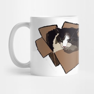 Box Cat Mug